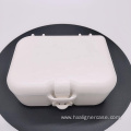 Supported Mirror /Brush Plastic Denture Bath Storage Box